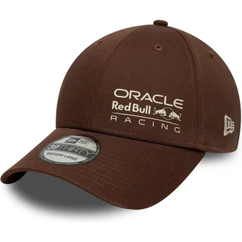 Petten gebogen bruin fitted 39THIRTY Seasonal van Red Bull Racing Formula 1 van New Era