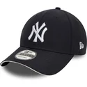 gorra-curva-azul-marino-ajustable-9forty-microfibre-de-new-york-yankees-mlb-de-new-era