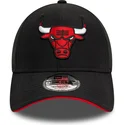 petten-gebogen-zwart-verstelbaar-9forty-microfibre-van-chicago-bulls-nba-van-new-era