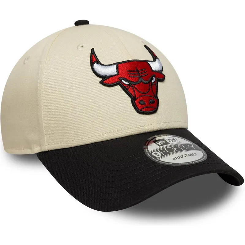 petten-gebogen-beige-verstelbaar-9forty-colour-block-van-chicago-bulls-nba-van-new-era petten-gebogen-beige-verstelbaar-9forty-colour-block-van-chicago-bulls-nba-van-new-era