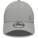 petten-gebogen-grijs-snapback-9forty-mesh-flawless-van-new-york-yankees-mlb-van-new-era