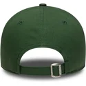 new-era-curved-brim-green-logo-9forty-league-essential-los-angeles-dodgers-mlb-green-adjustable-cap