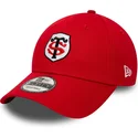 gorra-curva-roja-ajustable-9forty-core-de-stade-toulousain-top-14-de-new-era