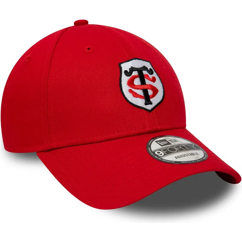 petten-gebogen-rood-verstelbare-band-9forty-core-van-stade-toulousain-top-14-van-new-era