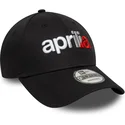 schwarze-verstellbare-curved-cap-9forty-wordmark-aprilia-piaggio-von-new-era