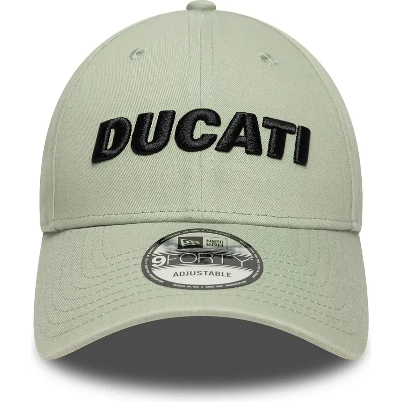 petten-gebogen-groen-verstelbaar-9forty-seasonal-van-ducati-motor-motogp-van-new-era