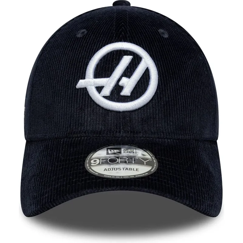 petten-gebogen-marineblauw-verstelbare-band-9forty-cord-van-haas-f1-team-formula-1-van-new-era