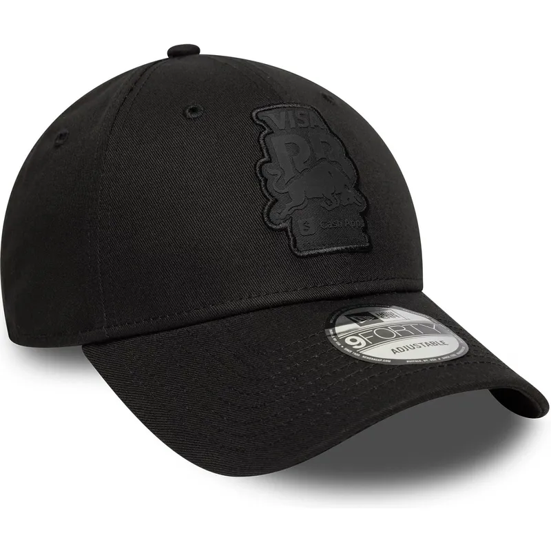 petten-gebogen-zwart-verstelbare-band-9forty-seasonal-van-racing-bulls-f1-team-formula-1-van-new-era
