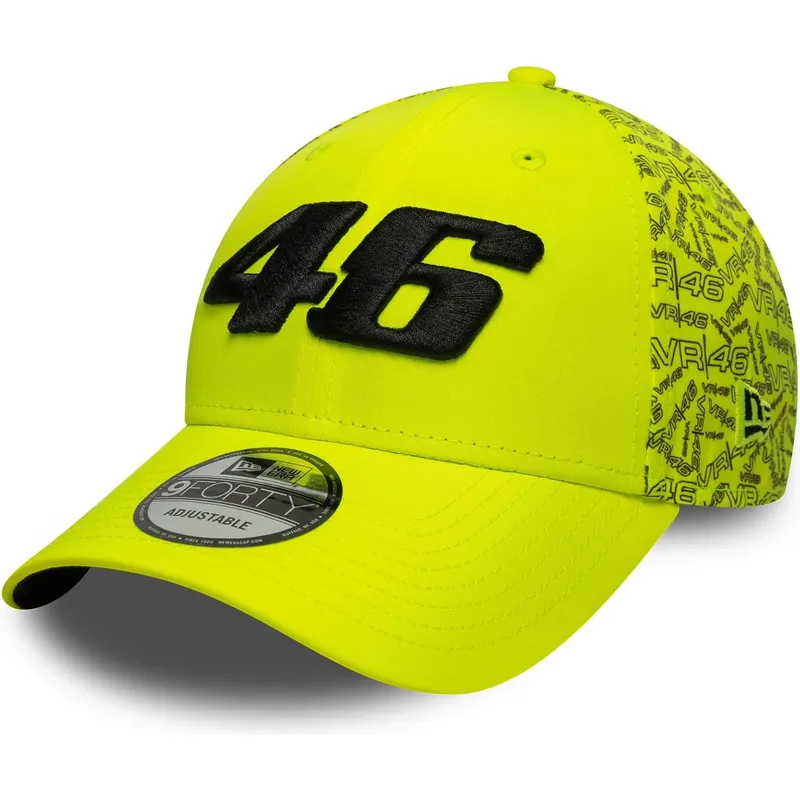cappellino-curvo-giallo-regolabile-9forty-all-over-print-di-valentino-rossi-vr46-motogp-di-new-era