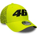cappellino-curvo-giallo-regolabile-9forty-all-over-print-di-valentino-rossi-vr46-motogp-di-new-era