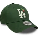 petten-gebogen-groen-verstelbare-band-9forty-fruit-icon-van-los-angeles-dodgers-mlb-van-new-era
