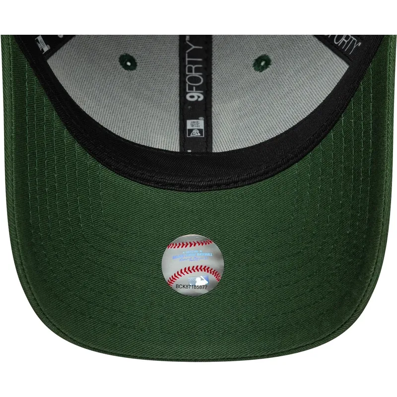 petten-gebogen-groen-verstelbaar-9forty-fruit-icon-van-los-angeles-dodgers-mlb-van-new-era