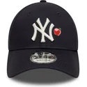 petten-gebogen-marineblauw-verstelbare-band-9forty-fruit-icon-van-new-york-yankees-mlb-van-new-era