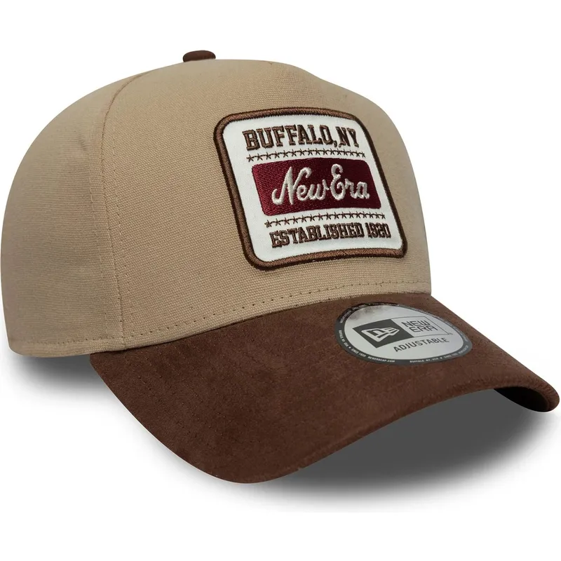 petten-gebogen-bruin-verstelbaar-9forty-e-frame-patch-suede-van-new-era petten-gebogen-bruin-verstelbaar-9forty-e-frame-patch-suede-van-new-era