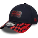 petten-gebogen-marineblauw-snapback-9forty-m-crown-visor-print-van-red-bull-racing-formula-1-van-new-era