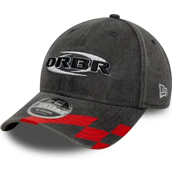 Petten gebogen zwart snapback 9FORTY M-Crown Washed van Red Bull Racing Formula 1 van New Era