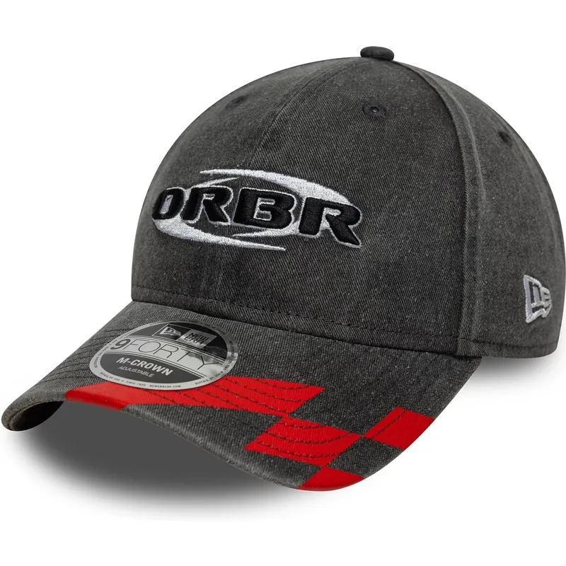 petten-gebogen-zwart-snapback-9forty-m-crown-washed-van-red-bull-racing-formula-1-van-new-era petten-gebogen-zwart-snapback-9forty-m-crown-washed-van-red-bull-racing-formula-1-van-new-era