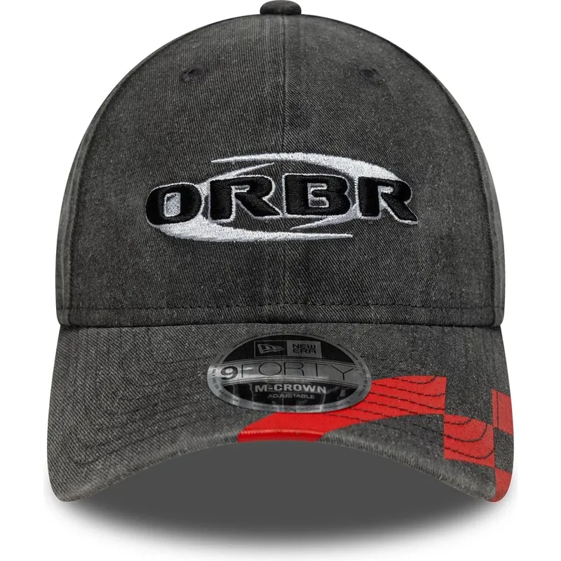petten-gebogen-zwart-snapback-9forty-m-crown-washed-van-red-bull-racing-formula-1-van-new-era petten-gebogen-zwart-snapback-9forty-m-crown-washed-van-red-bull-racing-formula-1-van-new-era