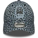 cappellino-curvo-leopardato-regolabile-9forty-m-crown-di-racing-bulls-f1-team-formula-1-di-new-era