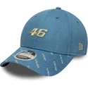 petten-gebogen-blauw-snapback-9forty-m-crown-denim-van-valentino-rossi-vr46-motogp-van-new-era
