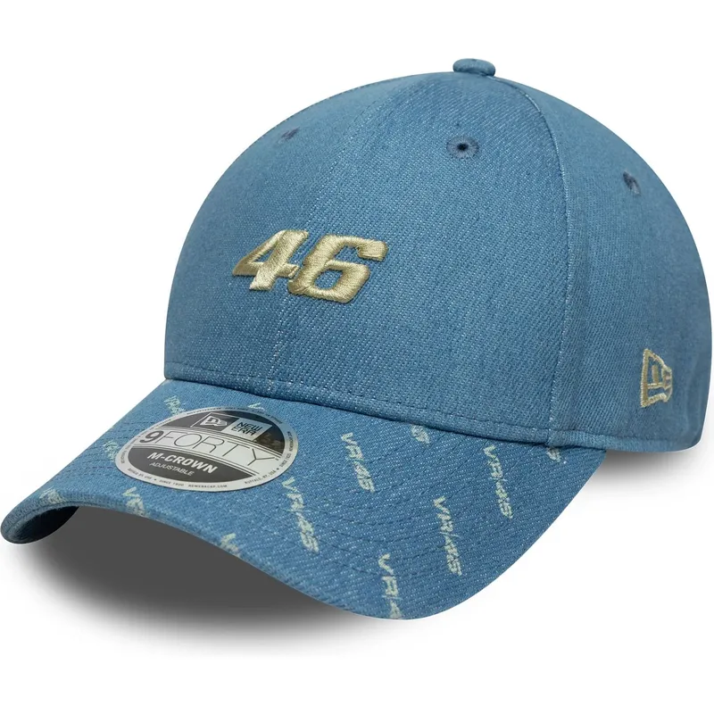 petten-gebogen-blauw-snapback-9forty-m-crown-denim-van-valentino-rossi-vr46-motogp-van-new-era