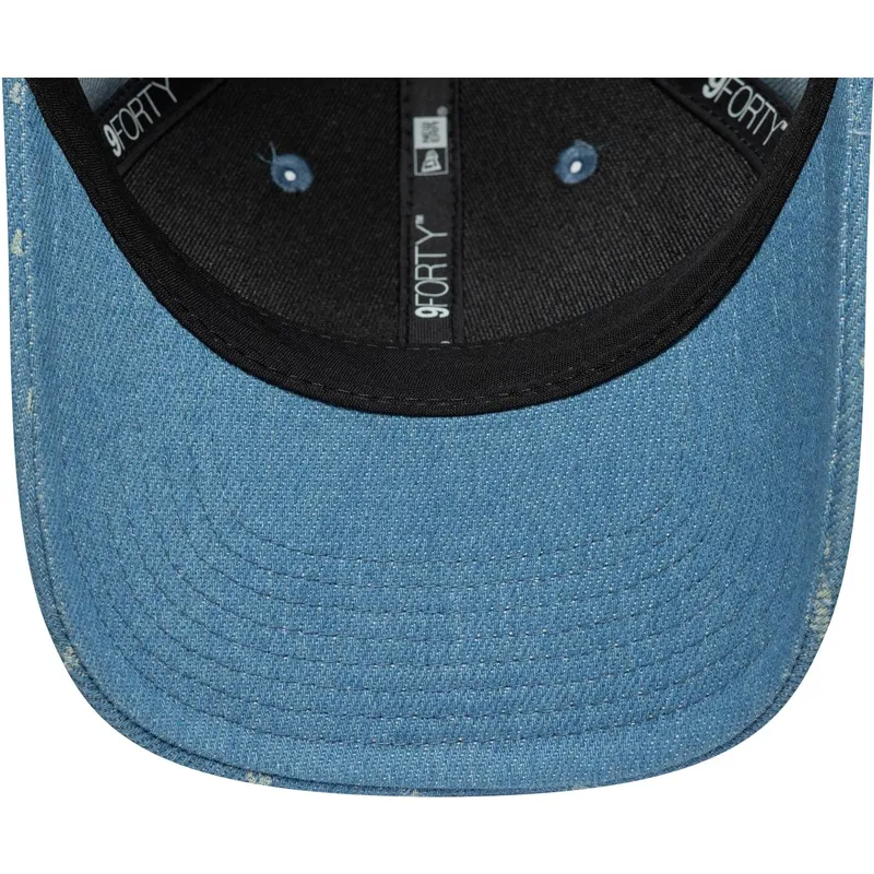 casquette-courbee-bleue-snapback-9forty-m-crown-denim-valentino-rossi-vr46-motogp-new-era