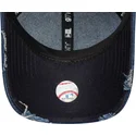 petten-gebogen-blauw-verstelbaar-9twenty-denim-distress-van-new-york-yankees-mlb-van-new-era