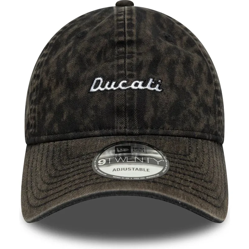 cappellino-curvo-nero-regolabile-9twenty-scrambler-di-ducati-motor-motogp-di-new-era
