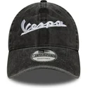 petten-gebogen-zwart-verstelbare-band-9twenty-washed-van-vespa-piaggio-van-new-era