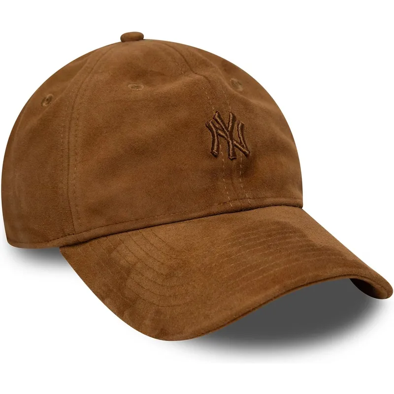 petten-gebogen-bruin-verstelbare-band-9twenty-suede-van-new-york-yankees-mlb-van-new-era petten-gebogen-bruin-verstelbare-band-9twenty-suede-van-new-york-yankees-mlb-van-new-era