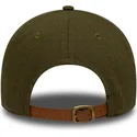 petten-gebogen-groen-verstelbaar-9twenty-linen-van-los-angeles-dodgers-mlb-van-new-era