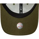 petten-gebogen-groen-verstelbare-band-9twenty-linen-van-los-angeles-dodgers-mlb-van-new-era