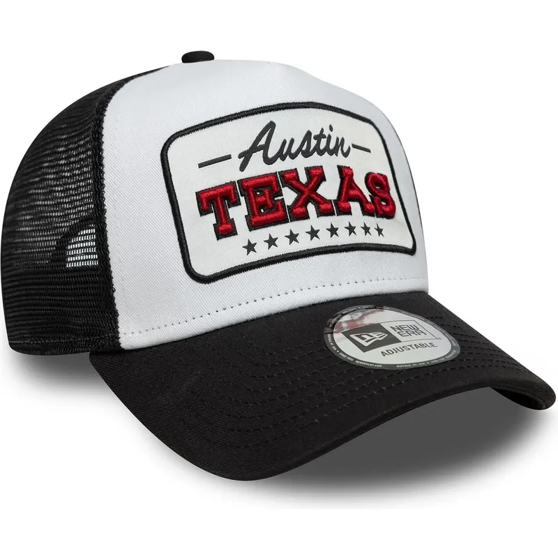 gorra-trucker-weiss-und-schwarz-a-frame-location-aus-austin-stadte-und-strande-texas-von-new-era