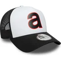 petten-gebogen-zwart-snapback-e-frame-van-aprilia-piaggio-van-new-era