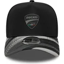 schwarze-trucker-cap-e-frame-print-von-ducati-motor-motogp-von-new-era