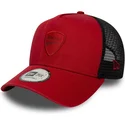 cappellino-trucker-rosso-e-frame-seasonal-di-ducati-motor-motogp-di-new-era