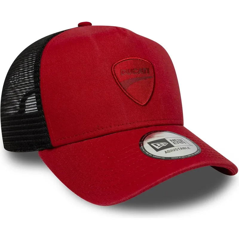 casquette-trucker-rouge-e-frame-seasonal-ducati-motor-motogp-new-era