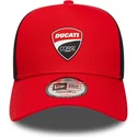rod-kurvet-snapback-kasket-9forty-e-frame-fra-ducati-motor-motogp-fra-new-era