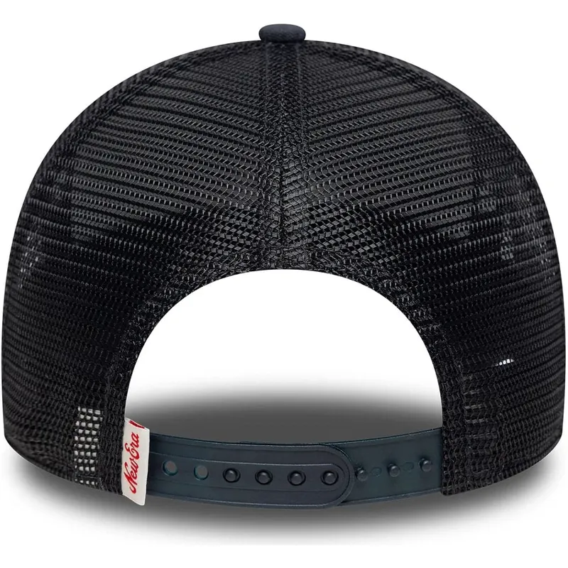 petten-gebogen-marineblauw-snapback-a-frame-oval-canvas-distress-van-new-era