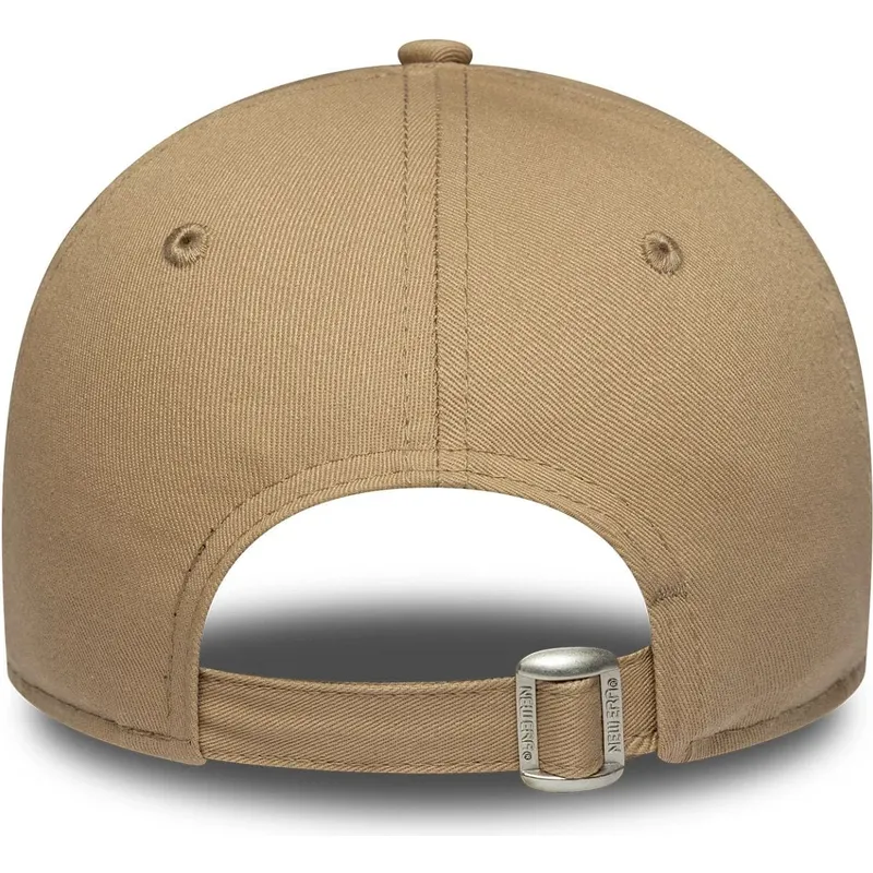 brazowa-regulowana-czapka-z-zakrzywionym-daszkiem-z-logo-w-panterke-dla-kobiet-9forty-animal-infill-los-angeles-dodgers-mlb-new-