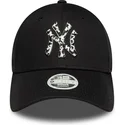 petten-gebogen-zwart-verstelbare-band-9forty-animal-infill-van-new-york-yankees-mlb-van-new-era