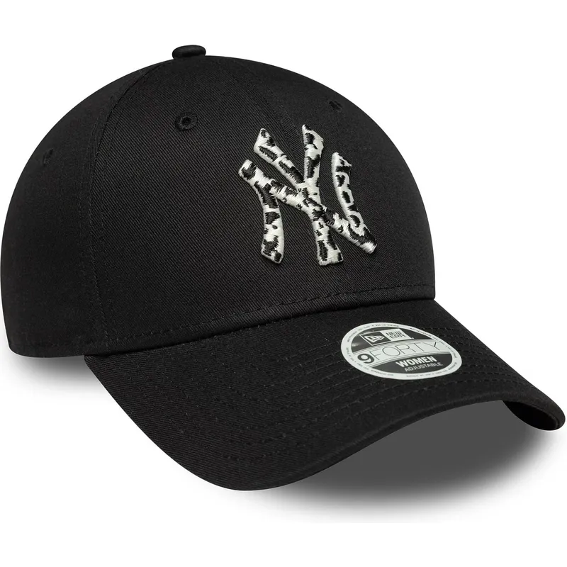petten-gebogen-zwart-verstelbare-band-9forty-animal-infill-van-new-york-yankees-mlb-van-new-era