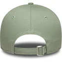 cappellino-con-visiera-curva-verde-chiaro-regolabile-con-logo-verde-da-donna-9forty-league-essential-dei-new-york-yankees-mlb-di
