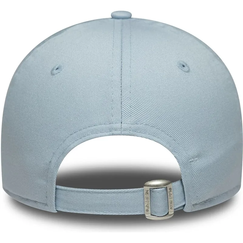 petten-gebogen-blauw-verstelbaar-9forty-metallic-van-los-angeles-dodgers-mlb-van-new-era