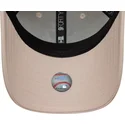 petten-gebogen-roze-verstelbare-band-9forty-metallic-van-new-york-yankees-mlb-van-new-era