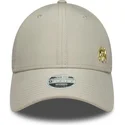 petten-gebogen-beige-verstelbare-band-dorado-9forty-flawless-van-new-york-yankees-mlb-van-new-era