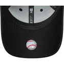 petten-gebogen-zwart-verstelbare-band-9forty-sequin-wordmark-van-los-angeles-dodgers-mlb-van-new-era