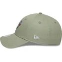 petten-gebogen-groen-verstelbare-band-claro-9forty-floral-icon-van-los-angeles-dodgers-mlb-van-new-era