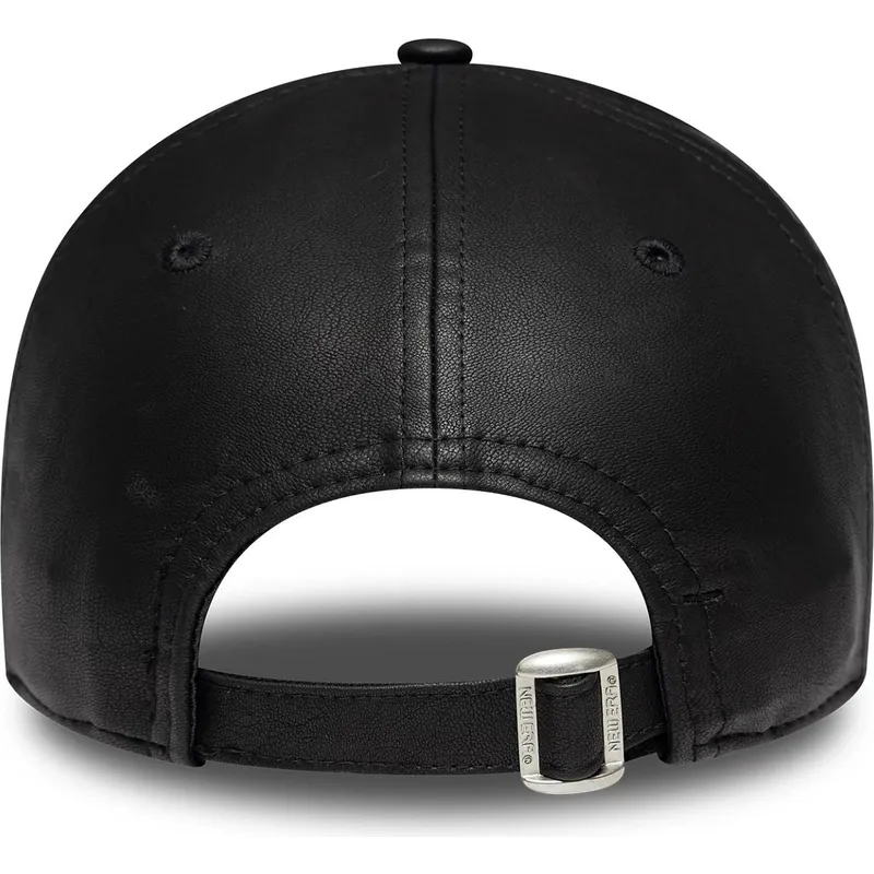 petten-gebogen-zwart-verstelbaar-9forty-pu-van-new-york-yankees-mlb-van-new-era