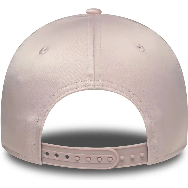 petten-gebogen-roze-verstelbaar-9forty-satin-van-new-york-yankees-mlb-van-new-era